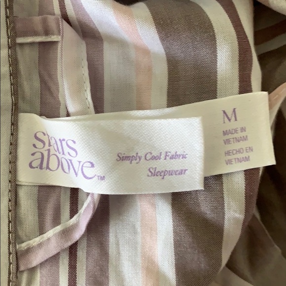 3/$10 NWT medium cool fabric sleep pajama top shirt - Picture 6 of 7